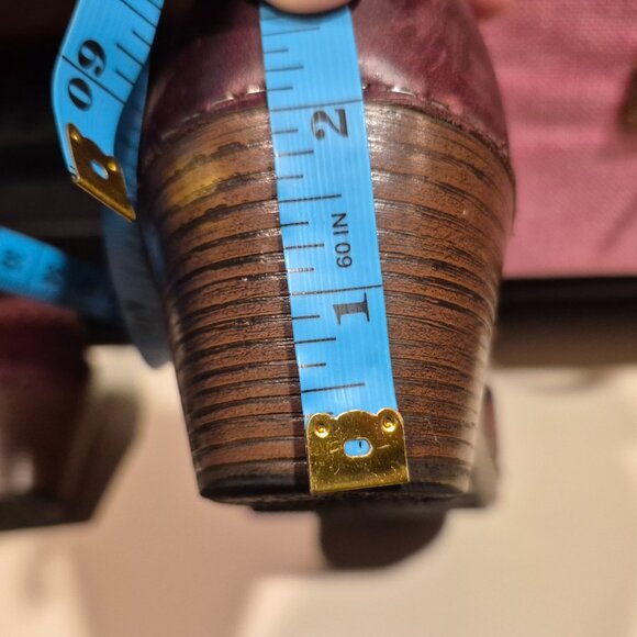 Dansko 39 Brown Mary Jane low Heel Studded Casual Dress Shoes - Picture 7 of 8